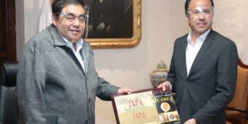 Refrendan gobernadores Miguel Barbosa y Cuitláhuac García respaldo al presidente Andrés Manuel López Obrador