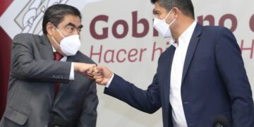 COORDINACIÓN, DISPOSICIÓN Y TRABAJO CONJUNTO EN BENEFICIO DE LAS Y LOS POBLANOS, ACUERDAN BARBOSA HUERTA Y RIVERA PÉREZ