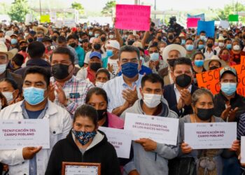APOYOS AL CAMPO DE PUEBLA, SIN TINTES POLÍTICOS NI INTERMEDIARIOS, GARANTIZA CÉSPEDES PEREGRINA