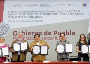 EN PUEBLA, GOBIERNO ESTATAL HA GARANTIZADO DESARROLLO EQUITATIVO EN 32 REGIONES: MIGUEL BARBOSA