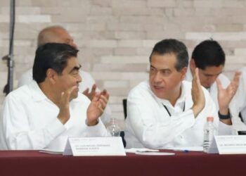 Gobernador Miguel Barbosa Huerta asiste a la XLVIII Sesión Ordinaria del Consejo Nacional de Seguridad Pública y V Sesión Ordinaria del Consejo Nacional de Protección Civil