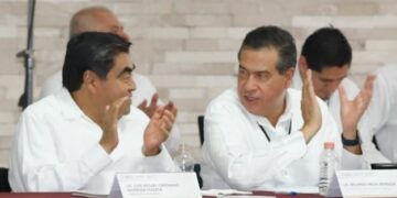 Gobernador Miguel Barbosa Huerta asiste a la XLVIII Sesión Ordinaria del Consejo Nacional de Seguridad Pública y V Sesión Ordinaria del Consejo Nacional de Protección Civil