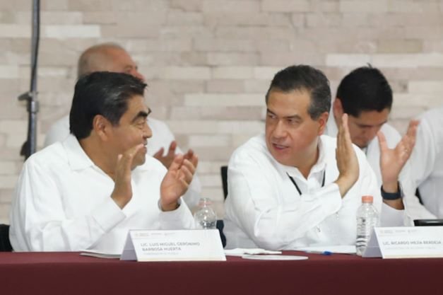 Gobernador Miguel Barbosa Huerta asiste a la XLVIII Sesión Ordinaria del Consejo Nacional de Seguridad Pública y V Sesión Ordinaria del Consejo Nacional de Protección Civil