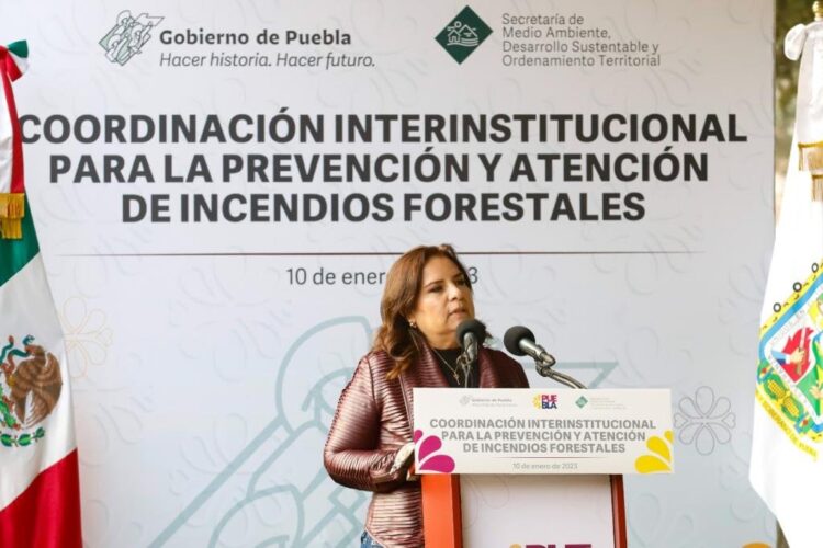 FORTALECE GOBIERNO DE PUEBLA ESTRATEGIAS PARA CUIDAR MEDIO AMBIENTE Y COMBATIR INCENDIOS FORESTALES