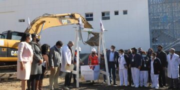 Inicia Céspedes Peregrina construcción de Unidades de Oncología y Cardiología en HNP, impulsadas por MBH