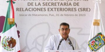 En Puebla, Céspedes Peregrina inaugura oficina municipal de enlace de la SRE