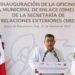 En Puebla, Céspedes Peregrina inaugura oficina municipal de enlace de la SRE