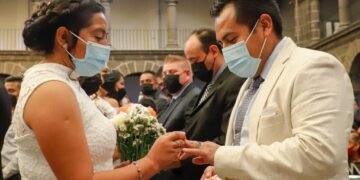 CON CELEBRACIÓN DE MATRIMONIOS GRATUITOS, GOBIERNO DE PUEBLA OTORGA CERTEZA JURÍDICA A PAREJAS