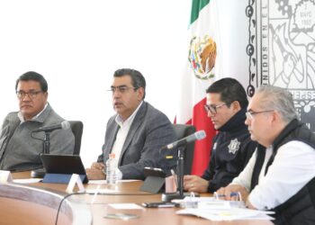 Puebla, sede del Convenio Nacional 2023 del Fondo de Aportación para Seguridad, anuncia Gobernador Sergio Salomón Céspedes
