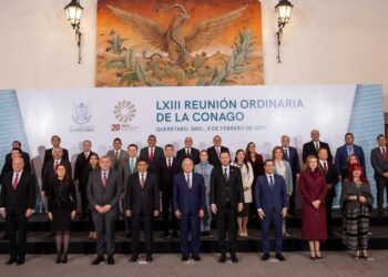 Gobernador de Puebla, Sergio Salomón Céspedes Peregrina, asistió a la LXIII Reunión Ordinaria de la CONAGO