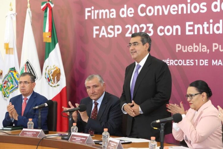 En Puebla, Federación y Gobiernos Estatales fortalecen trabajo para garantizar seguridad