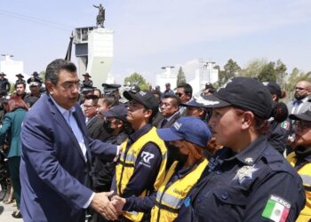 IMPLEMENTA GOBIERNO DE SERGIO SALOMÓN CÉSPEDES OPERATIVO “FERIA PUEBLA SEGURA 2023”