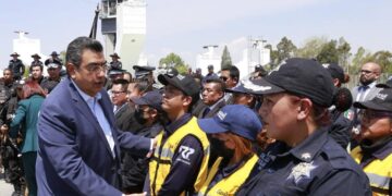 IMPLEMENTA GOBIERNO DE SERGIO SALOMÓN CÉSPEDES OPERATIVO “FERIA PUEBLA SEGURA 2023”