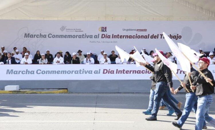 Comprometido Gobierno de Puebla en garantizar derechos laborales e igualdad: Sergio Salomón Céspedes