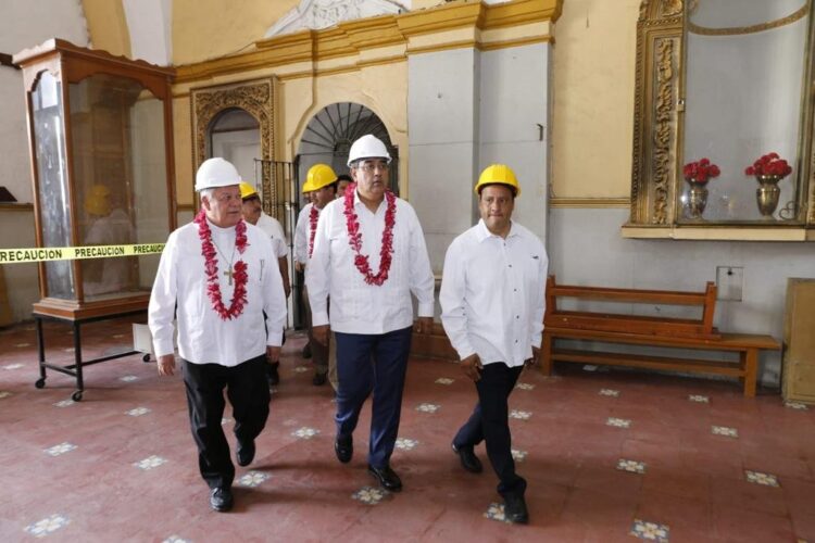 Comprometido Puebla en finalizar restauración de inmuebles históricos afectados por sismos: Sergio Salomón Céspedes
