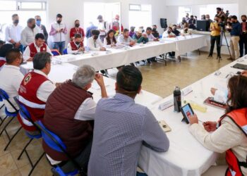 Gobierno del estado, preparado en caso de contingencia volcánica: Sergio Salomón Céspedes