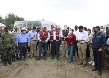 Con responsabilidad, Gobierno de Puebla, Federación y municipios actúan ante actividad del Popocatépetl: Sergio Salomón Céspedes