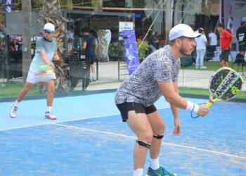 Puebla, en la agenda nacional: Sergio Salomón Céspedes; inaugura 1er Torneo Nacional de Pádel