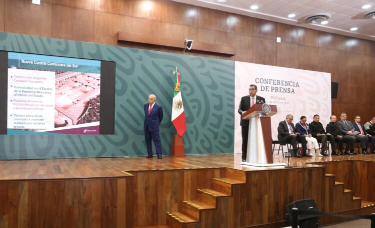 Con Federación, Gobierno de Puebla detonará proyectos de movilidad, anuncia Sergio Salomón Céspedes