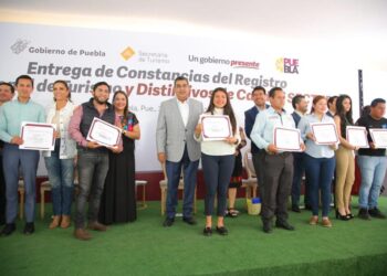Con unidad, gobierno estatal ha puesto en alto el nombre de Puebla: Sergio Salomón Céspedes