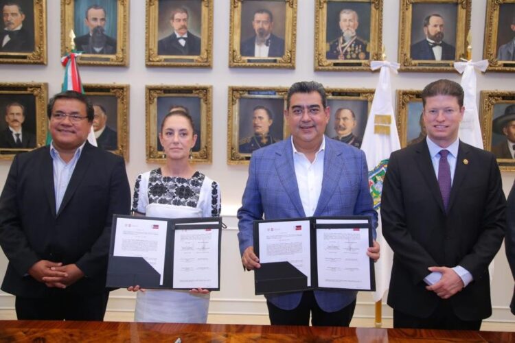 “Puebla y Ciudad de México nos unimos para progresar juntos”: Sergio Salomón Céspedes