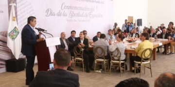 Garantiza Gobierno de Puebla respeto y seguridad para el ejercicio del periodismo en la entidad