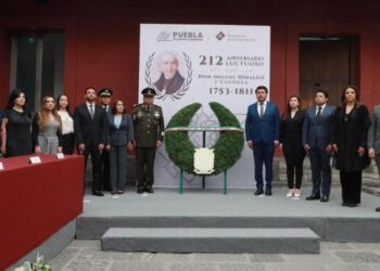Conmemora gobierno de Puebla 212 Aniversario Luctuoso de Miguel Hidalgo