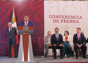 PUEBLA, SUMADO AL PROGRAMA NACIONAL  DE RECONSTRUCCIÓN: SERGIO SALOMÓN