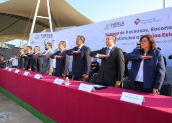 SIN TITUBEO, GOBIERNO DE PUEBLA COMBATE DELINCUENCIA Y GARANTIZA MEJORES CONDICIONES A POLICÍAS