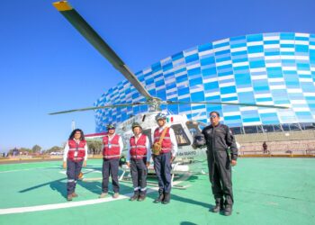 REACTIVA SERGIO SALOMÓN TRES HELICÓPTEROS PARA OTORGAMIENTO DE SERVICIOS DE SALUD, SEGURIDAD Y PC