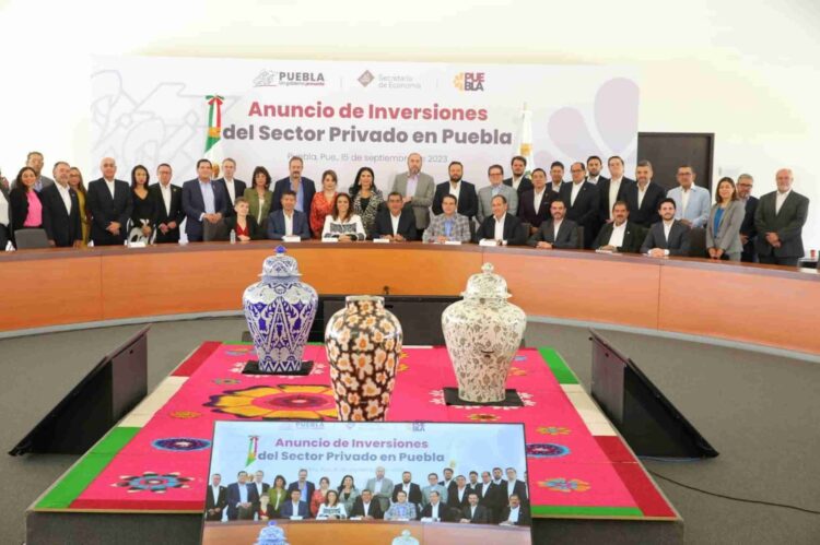 INVERSIONES EN PUEBLA ASCIENDEN A MÁS DE 3 MIL MILLONES DE DÓLARES; TENEMOS PAZ SOCIAL Y LABORAL: SERGIO SALOMÓN