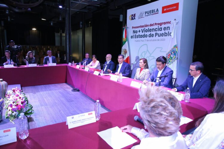 CON PROGRAMA “NO + VIOLENCIA”, GOBIERNO ESTATAL Y SANTANDER MÉXICO REFUERZAN ESTRATEGIAS PARA GARANTIZAR PAZ SOCIAL