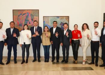 ENCABEZA SERGIO SALOMÓN ENCUENTRO EN FAVOR DE LA UNIDAD POR PUEBLA