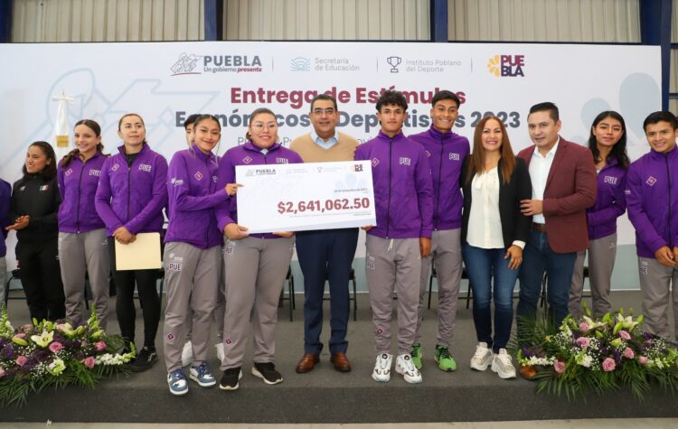 TIENE PUEBLA UN GOBIERNO ESTATAL QUE FOMENTA DEPORTE Y RESPALDA A ATLETAS