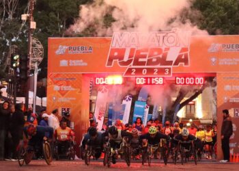 “Maratón Puebla 2023”, gobierno presente de Sergio Salomón reúne a más de 10 mil corredores
