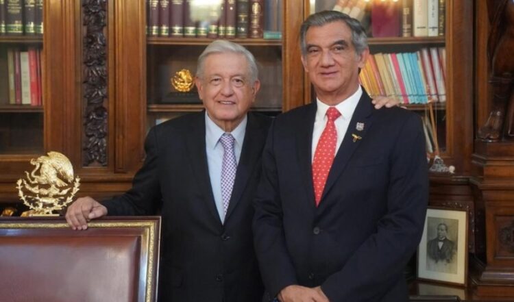 Se reúne el gobernador con el presidente Andrés Manuel López Obrador