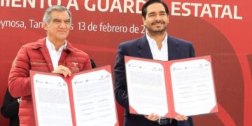 REFUERZA GOBERNADOR SEGURIDAD EN LA FRONTERA TAMAULIPECA; ENTREGA PATRULLAS Y DESPLIEGA MÁS POLICÍAS