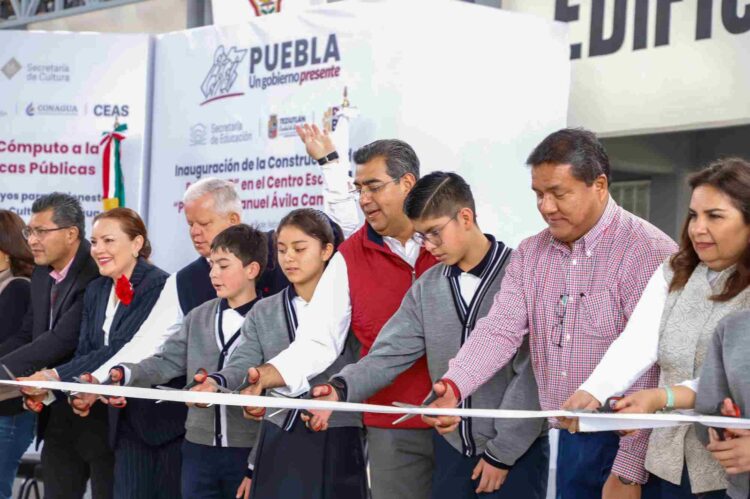 CON INVERSIÓN EN MATERIA EDUCATIVA, GOBIERNO DE SERGIO SALOMÓN APUESTA POR LAS SIGUIENTES GENERACIONES