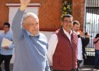 EN PUEBLA, AMLO ENTREGA OBRAS DEL PATRIMONIO CULTURAL
