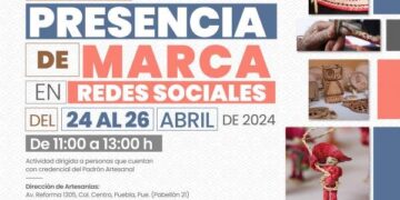 Serán impartidas actividades de presencia y registro de marca en rama artesanal