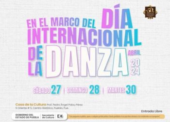 Programa Casa de la Cultura eventos por “Día de la Danza”