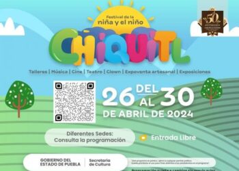 Festival “Chiquitl 2024” tendrá más de 20 actividades infantiles
