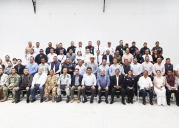 Fortalecen autoridades estatales, federales y municipales acciones de seguridad en Sierra Norte