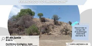 Acogerá zona arqueológica de San Francisco Totimehuacan recorrido para infancias