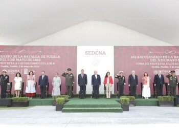 Conmemora Puebla 162 aniversario de la Batalla del 5 de Mayo