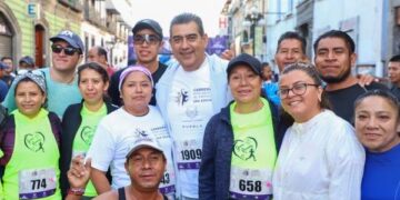 Sergio Salomón dio banderazo de salida a la segunda edición de la “Carrera por Amor al Prójimo”