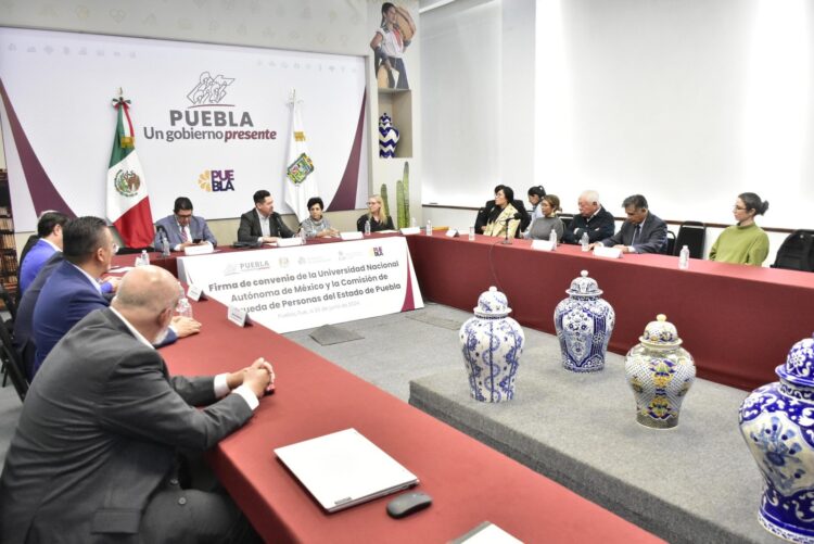 Suman esfuerzos gobierno estatal y UNAM en búsqueda de personas desaparecidas