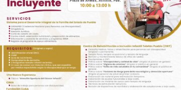Anuncia SEDIF Jornada Incluyente en Atlixco