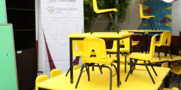 Con reequipamiento de centros de Asistencia,  SEDIF beneficia a 100 estudiantes de preescolar