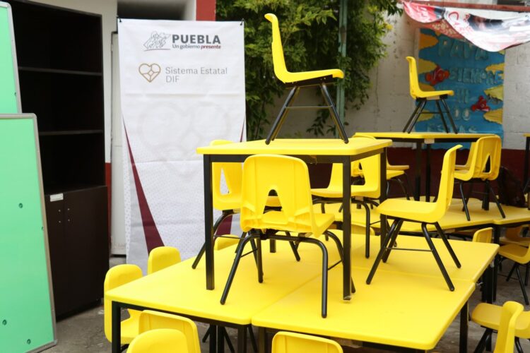 Con reequipamiento de centros de Asistencia,  SEDIF beneficia a 100 estudiantes de preescolar